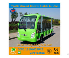 Passengers Battery Powered Classic Shuttle Electric Sightseeing Tourist Car Resort