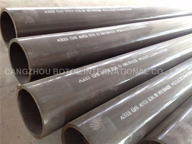 Astm A333 Gr 6 Seamless Steel Pipe