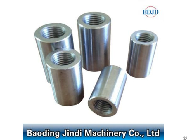 Parallel Thread Construction Material Steel Rebar Coupler