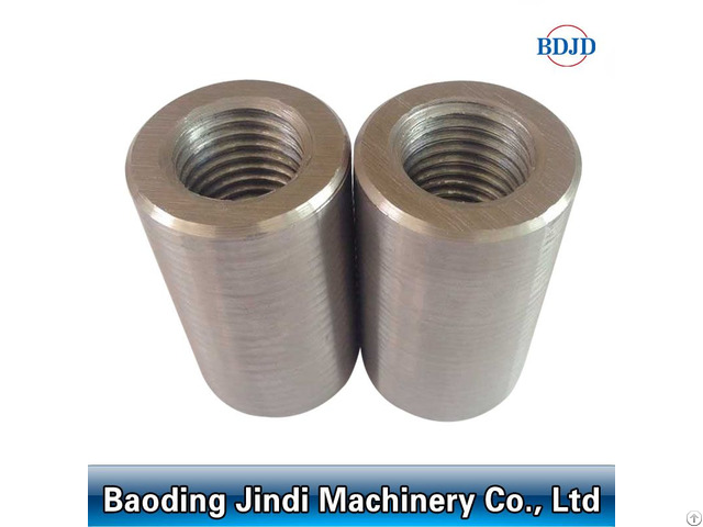 Building Material Threaded Connecting Upsetting Rebar Couplers D12 50