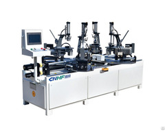 Four Angles Nailing Joining Machine For Wooden Frame