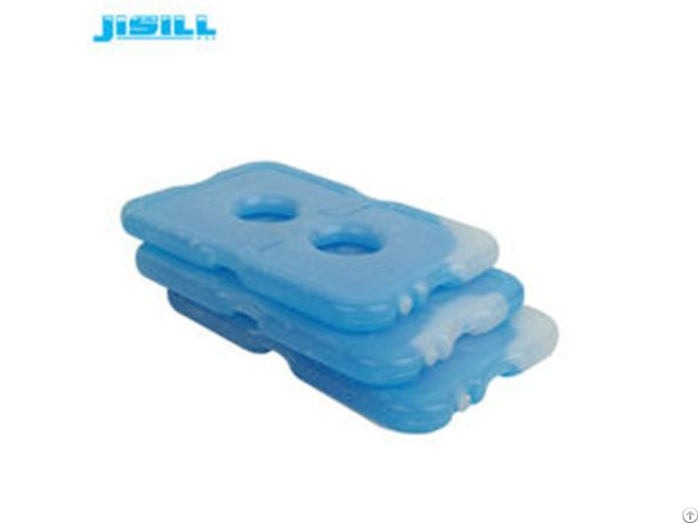 Oem Odm Freezer Cool Packs Cooling Gel Pack Transparent White With Blue Liquid