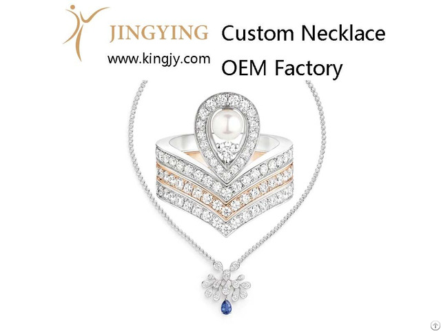 Custom Design 925 Sterling Silver Necklace Supplier