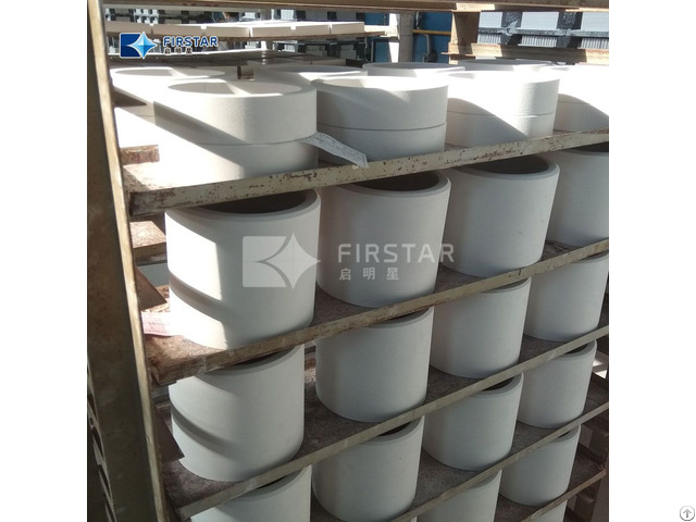 Manufacturers Alumina Ceramic Tube Pipe Elbow For Iron Ore Slurry Transport