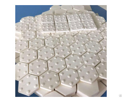 High Alumina Mosaic Ceramic Lining Tile Square Shape