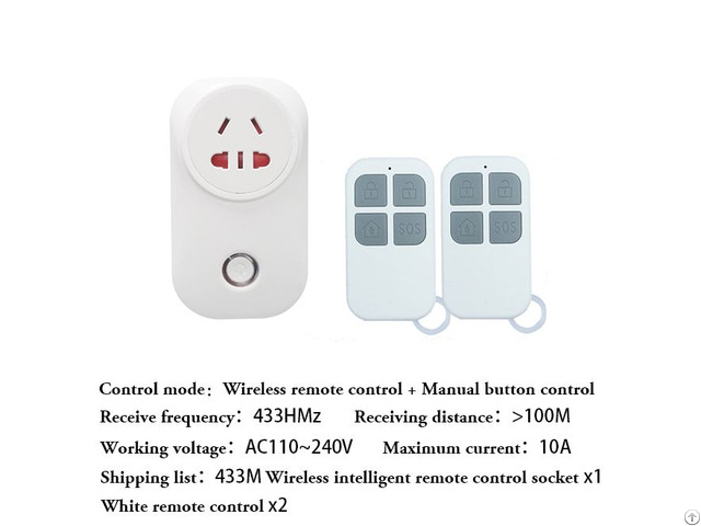 Home Wireless Control Smart Socket
