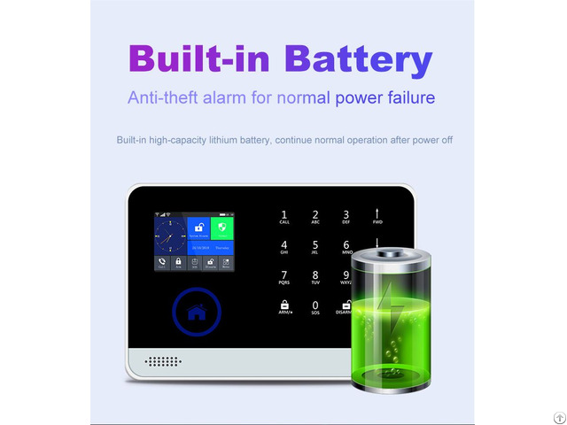 Wifi Gsm Alarm System Diy Smart Home Secuirty Kit