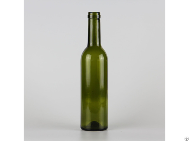 1002 375ml Cork Finish Bordeaux Wine Bottle Classical Green