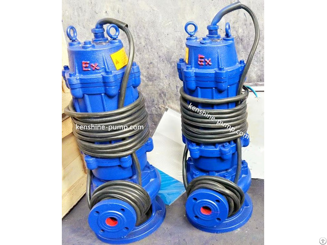 Wqb Ex Proof Submersible Sewage Pump