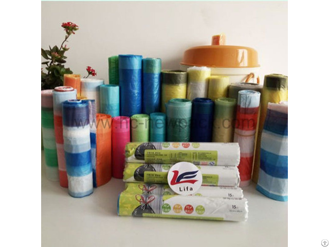 Draw Tape Garbage Bags