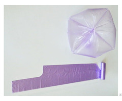 Hdpe Star Sealed Garbage Bag With Handle