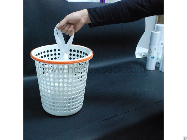 Hdpe Ldpe Star Sealed Bag With Handle