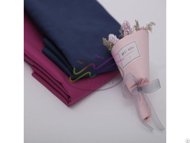 Polyester Cotton White Fabric