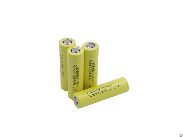 Li Ion Lg 18650 He4 2500mah 20a Rechargeable Battery