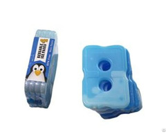 Two Holes Hard Plastic Slim Cool Cooler Food Gel Ice Pack