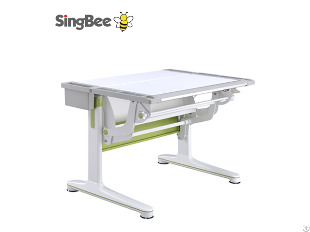 Gas Lift Ergonomic Adjustable Laminate 25mm Desktop Desk Sing Bee