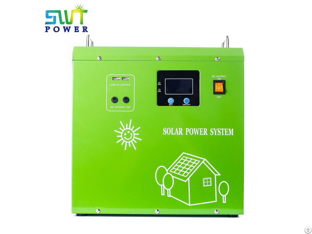 1000w Portable Outdoor System Off Grid All In One Solar Power Generator 12v With Pwm 30a