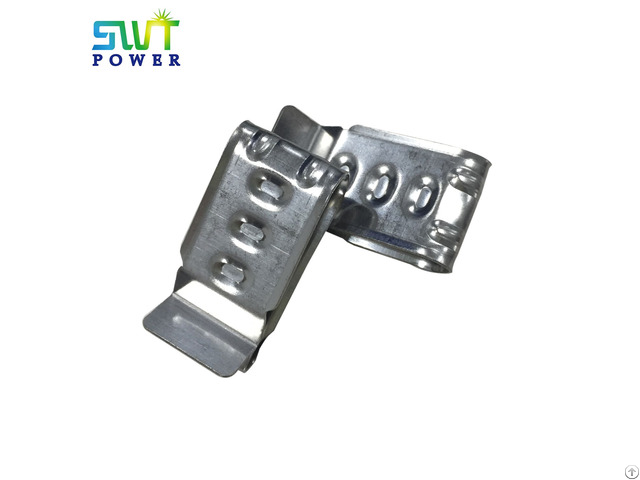 Sus 304 Material Solar Cable Clips Pv Wire Fastener