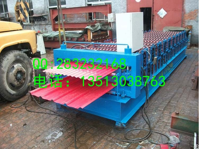 Corrugated Trpezodal Double Layer Forming Machine