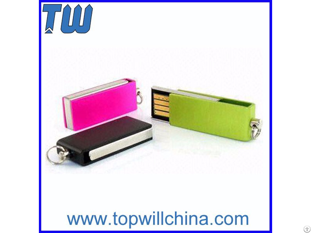 Slim Twister Oem Thumb Drive With Free Logo Printing