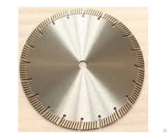 Hot Pressed Turbo Segmented Diamond Blade With Slant Slot