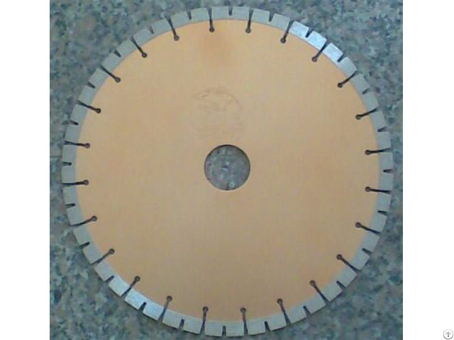 Silver Brazed Split Teeth Blade For Granite