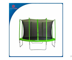 Createfun Kids Toys 10ft Jumping Trampoline With Inside Safety Net