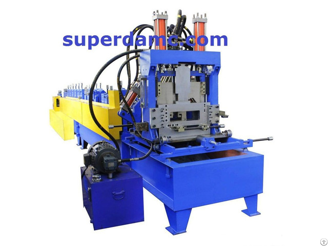 Interchangeable C Z Purlin Roll Forming Machine