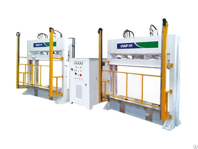 One Drive Two Hf Rf Hot Press Machine For Wood Bengding And Forming