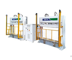 One Drive Two Hf Rf Hot Press Machine For Wood Bengding And Forming