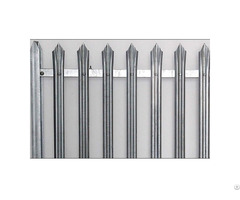 Hot Dipped Galvanised Steel Palisade Fence