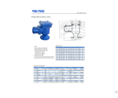 Double Ball Air Valves