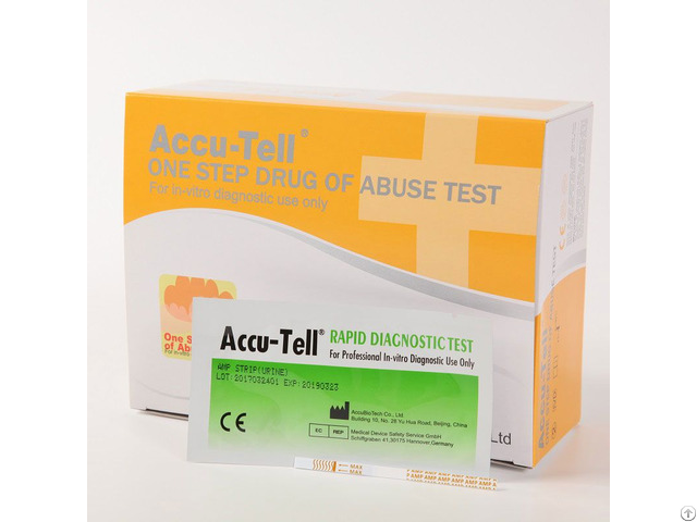 Accu Tell Single Drug Of Abuse Rapid Test Cassette Strip Urine