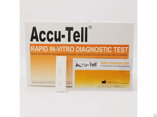 Accu Tell Hbeag Rapid Test Cassette Serum Plasma