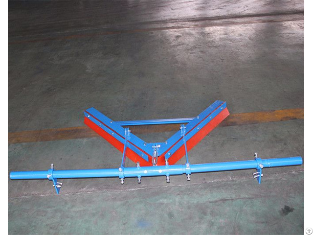 V Plough Belt Cleaner For Cement Plant Conveyor