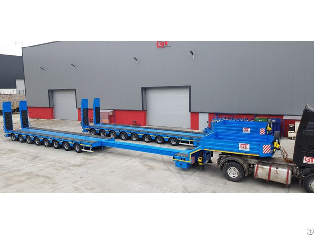 Telescopic Extension 8 Axle Lowbed