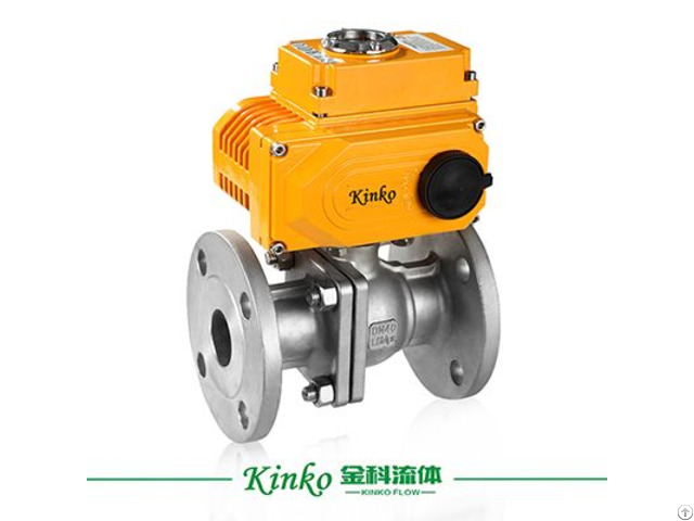 Automatic Ball Valve With Electric Actuator