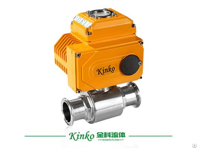 Sanitary Electric Ball Valve