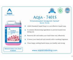 Standard Liquid Soap Rose Pink Aqsa 7401s