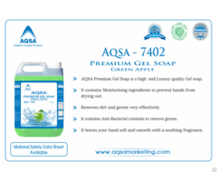 Premium Gel Soap Green Apple Aqsa 7402