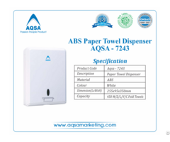 Abs Paper Towel Dispensers Aqsa 7243