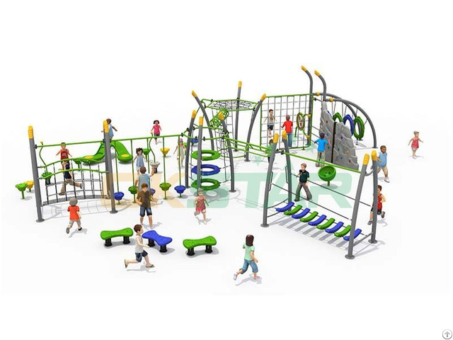 Large Multifunctional Climbing Outdoor Gym Slide