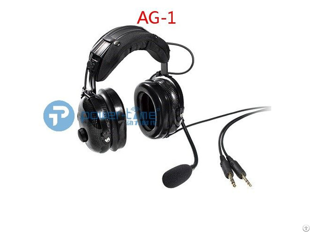 Helicopter Passive Headset With Flexible Microphone