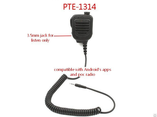 Ip67 Sepura Stp9000 Military Remote Speaker Microphone