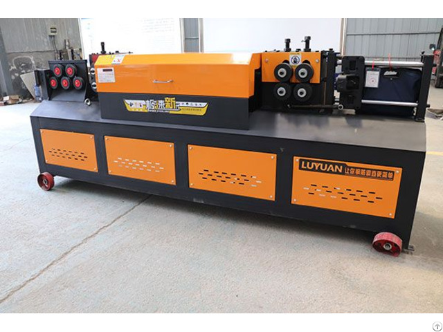 Luyuan Rebar Straightening And Cutting Machine