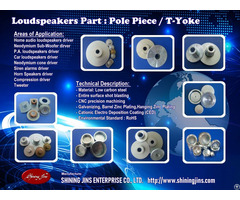 T Yoke Speakers Part Made In Taiwan