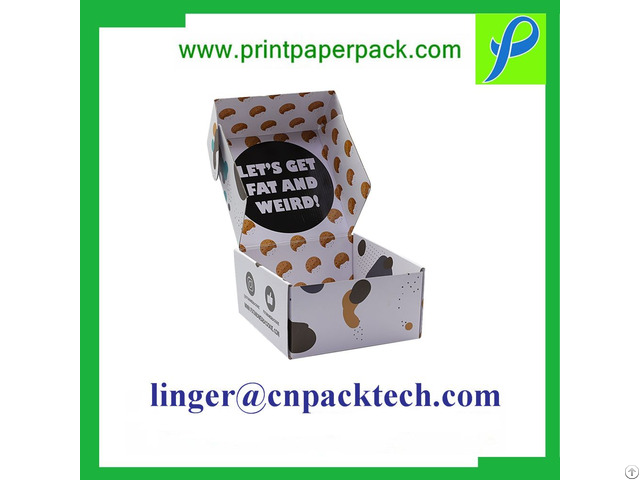 Customized Cardboard Offset Printing Flip Product Display Box