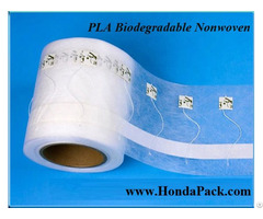 Wholesale Biodegradable Pla Mesh Pyramid Tea Bags Materials For Packaging Machine