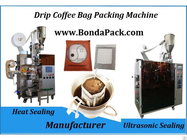 Pour Over Drip Coffee Bag Packaging Machine