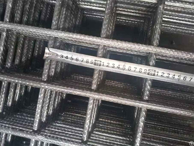 Welded Mesh With Ribbed